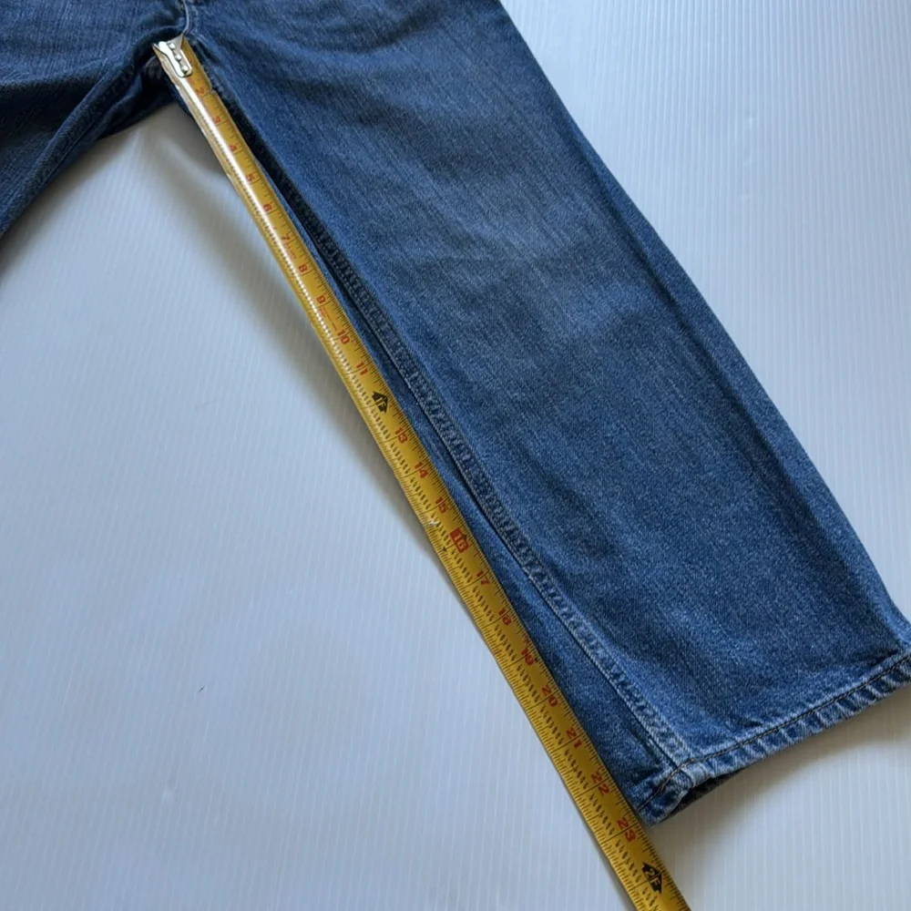 Old Navy boys loose fit blue jeans.  Size 8